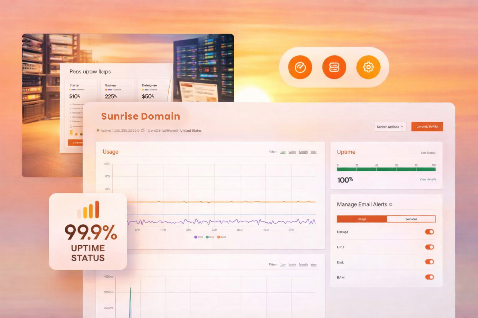 web hosting services